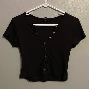 Forever 21 cropped shirt